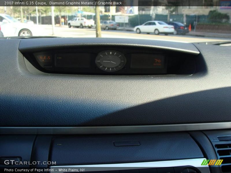 Diamond Graphite Metallic / Graphite Black 2007 Infiniti G 35 Coupe