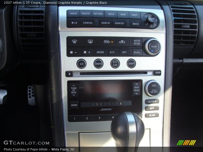 Diamond Graphite Metallic / Graphite Black 2007 Infiniti G 35 Coupe