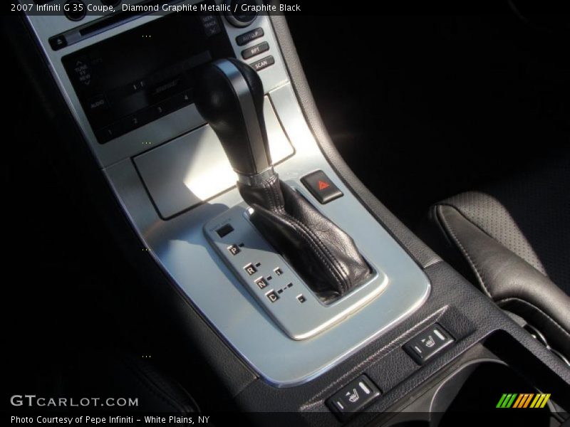 Diamond Graphite Metallic / Graphite Black 2007 Infiniti G 35 Coupe