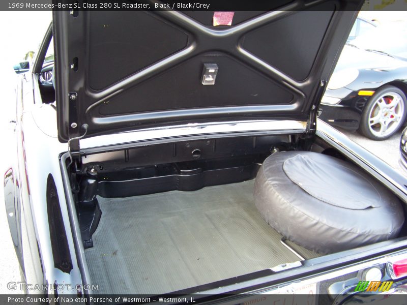 Black / Black/Grey 1969 Mercedes-Benz SL Class 280 SL Roadster