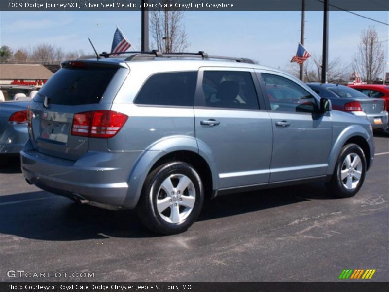 Silver Steel Metallic / Dark Slate Gray/Light Graystone 2009 Dodge Journey SXT