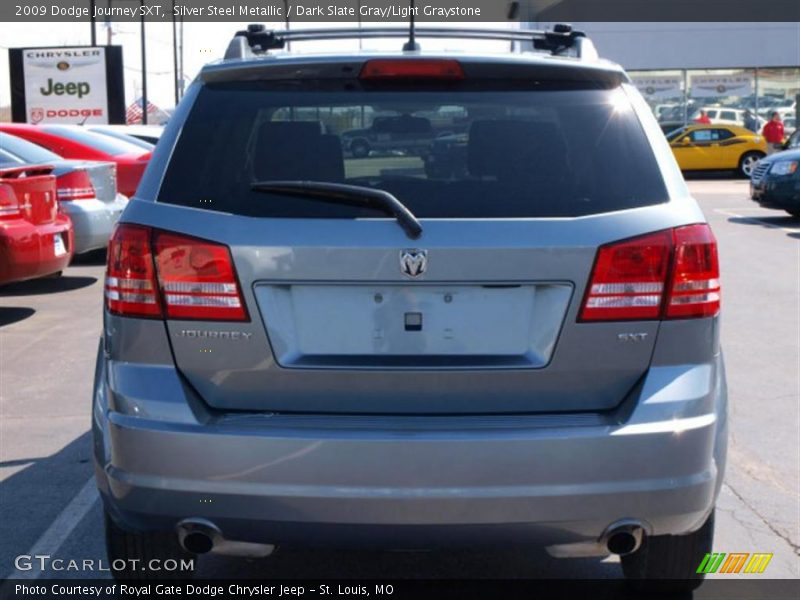 Silver Steel Metallic / Dark Slate Gray/Light Graystone 2009 Dodge Journey SXT