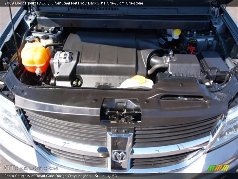 Silver Steel Metallic / Dark Slate Gray/Light Graystone 2009 Dodge Journey SXT