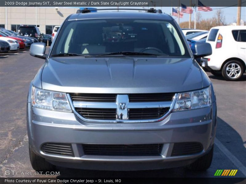 Silver Steel Metallic / Dark Slate Gray/Light Graystone 2009 Dodge Journey SXT