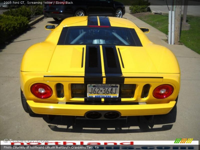 Screaming Yellow / Ebony Black 2005 Ford GT
