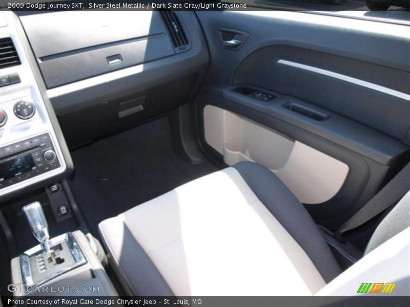 Silver Steel Metallic / Dark Slate Gray/Light Graystone 2009 Dodge Journey SXT