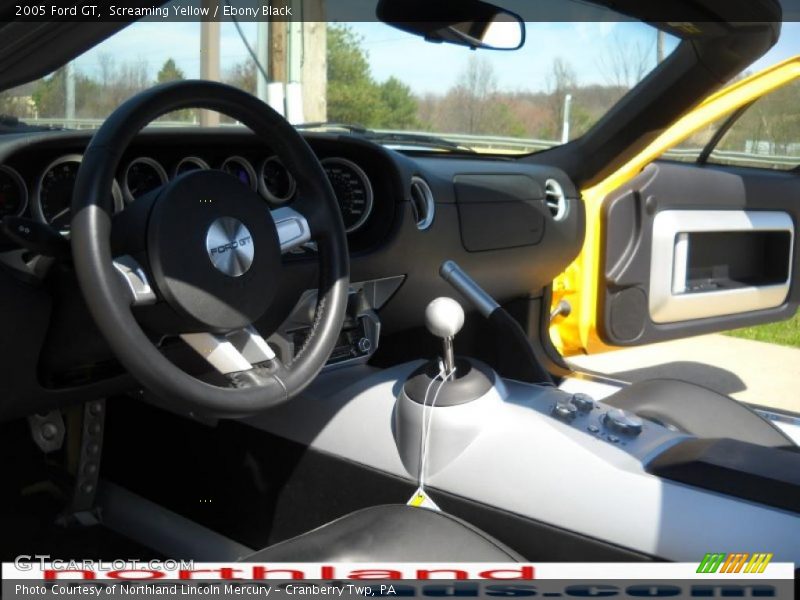 Screaming Yellow / Ebony Black 2005 Ford GT