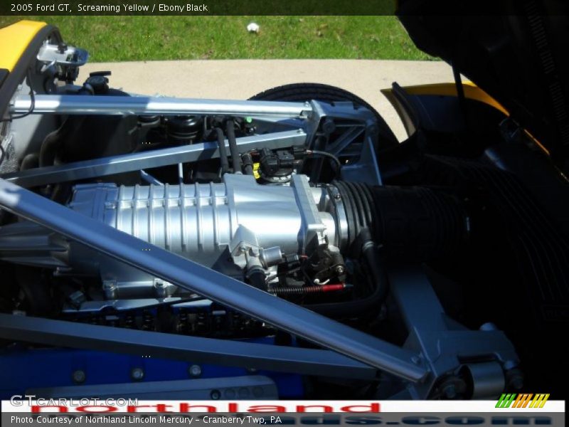 Screaming Yellow / Ebony Black 2005 Ford GT
