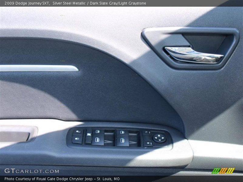 Silver Steel Metallic / Dark Slate Gray/Light Graystone 2009 Dodge Journey SXT