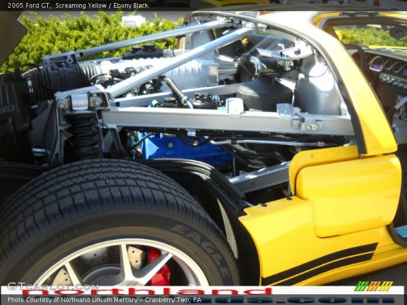 Screaming Yellow / Ebony Black 2005 Ford GT