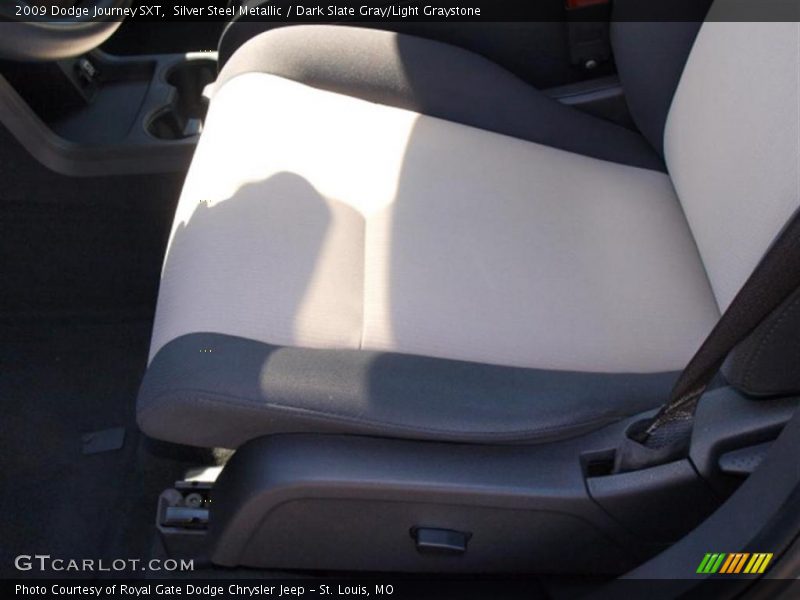 Silver Steel Metallic / Dark Slate Gray/Light Graystone 2009 Dodge Journey SXT
