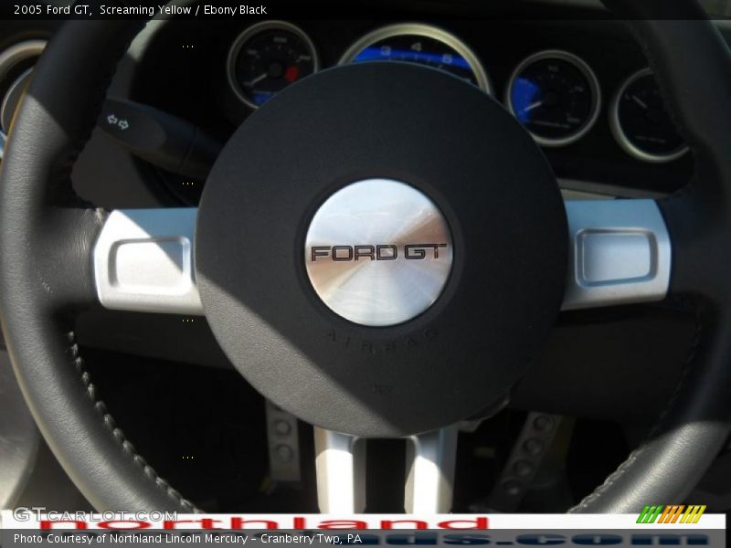 Screaming Yellow / Ebony Black 2005 Ford GT