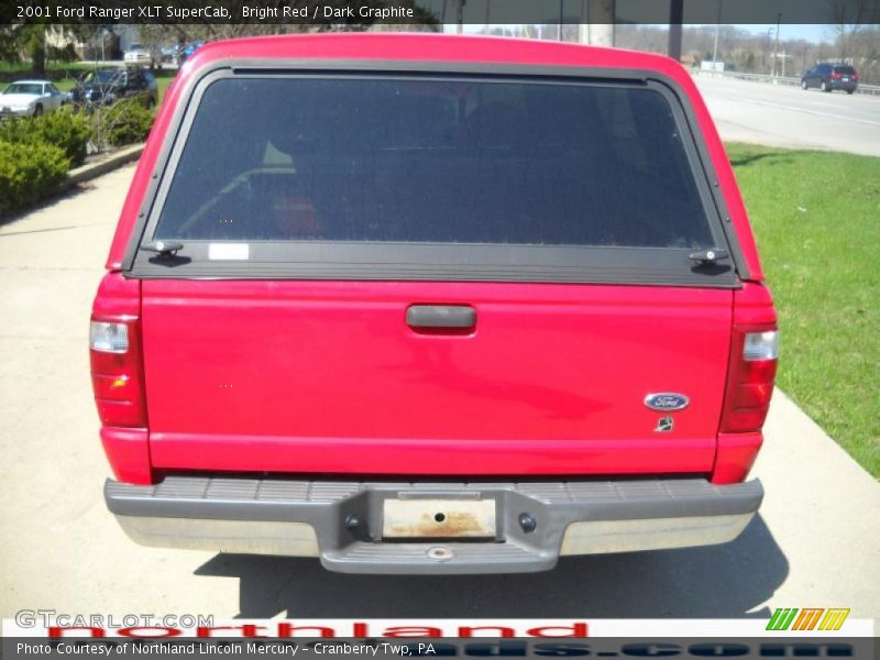Bright Red / Dark Graphite 2001 Ford Ranger XLT SuperCab