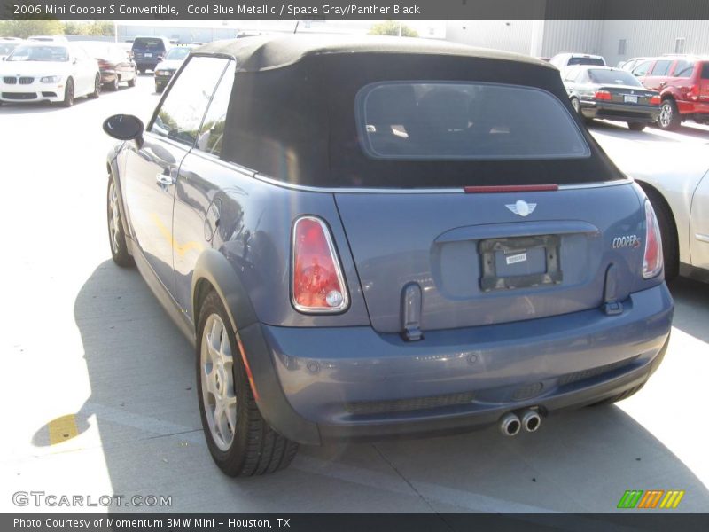 Cool Blue Metallic / Space Gray/Panther Black 2006 Mini Cooper S Convertible