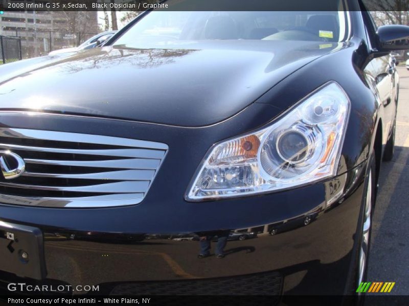 Black Obsidian / Graphite 2008 Infiniti G 35 x Sedan