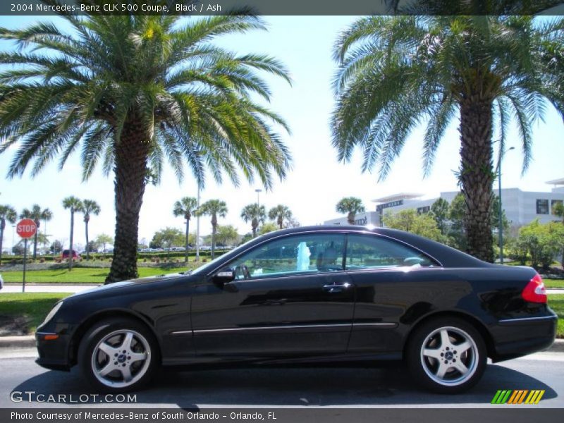 Black / Ash 2004 Mercedes-Benz CLK 500 Coupe