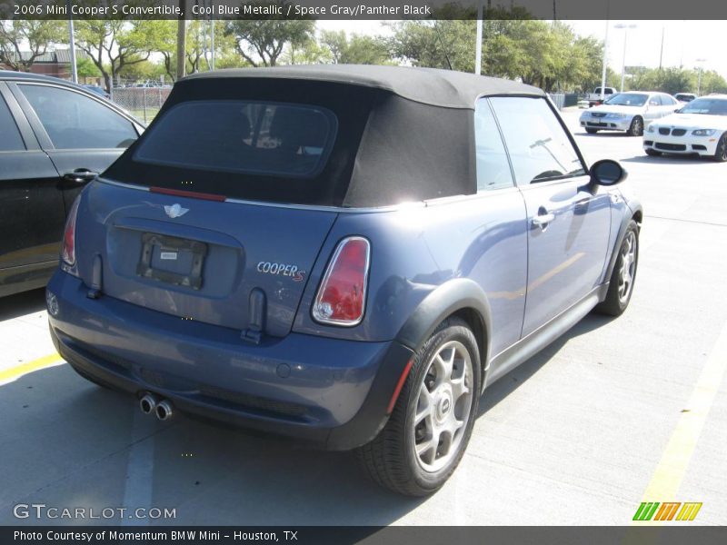 Cool Blue Metallic / Space Gray/Panther Black 2006 Mini Cooper S Convertible