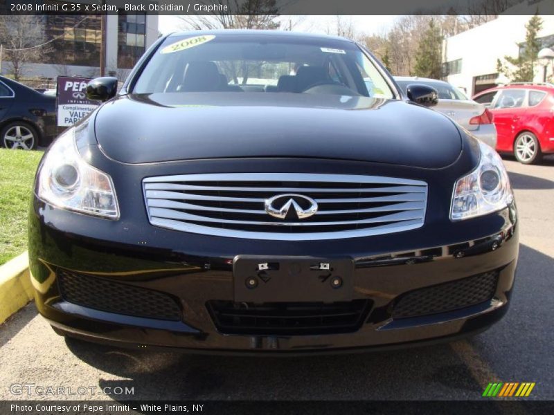 Black Obsidian / Graphite 2008 Infiniti G 35 x Sedan