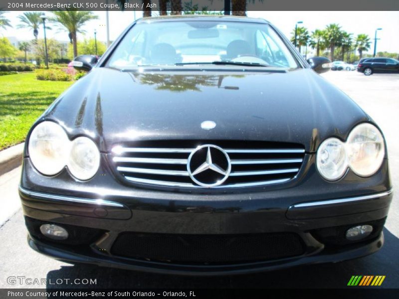 Black / Ash 2004 Mercedes-Benz CLK 500 Coupe