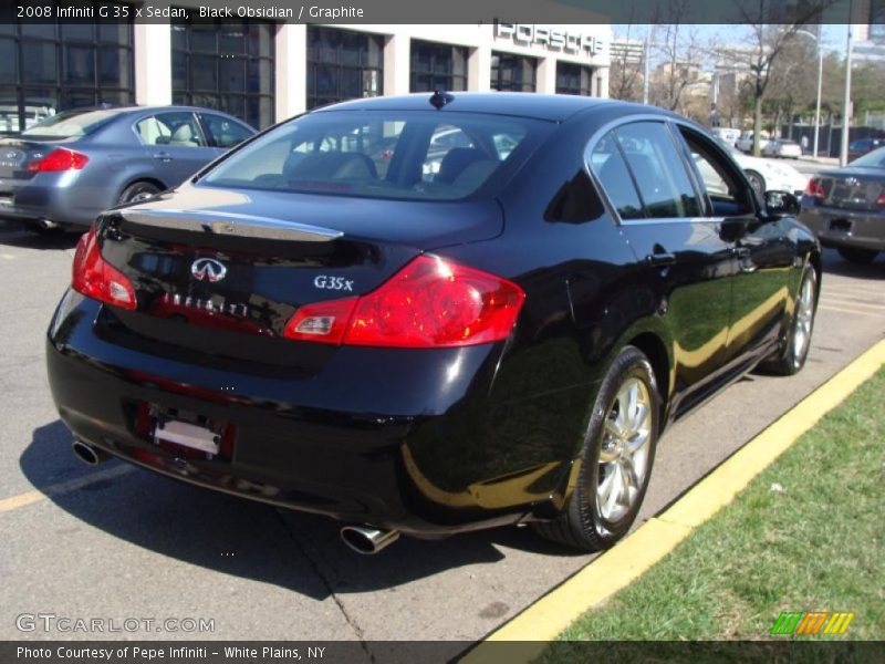 Black Obsidian / Graphite 2008 Infiniti G 35 x Sedan