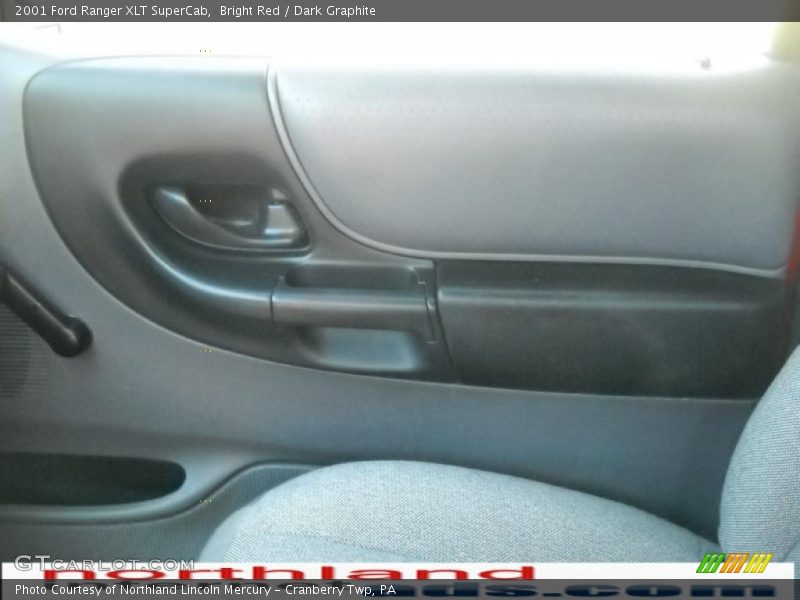 Bright Red / Dark Graphite 2001 Ford Ranger XLT SuperCab