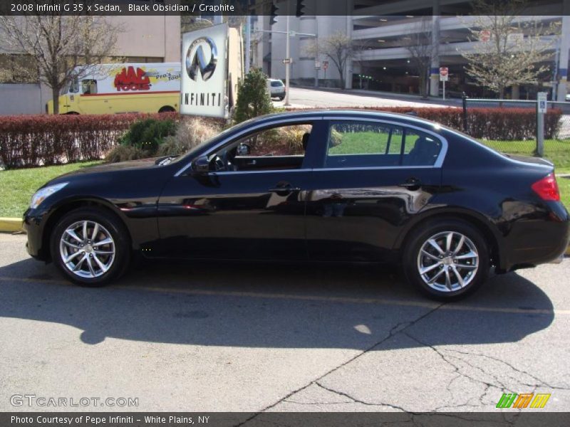 Black Obsidian / Graphite 2008 Infiniti G 35 x Sedan