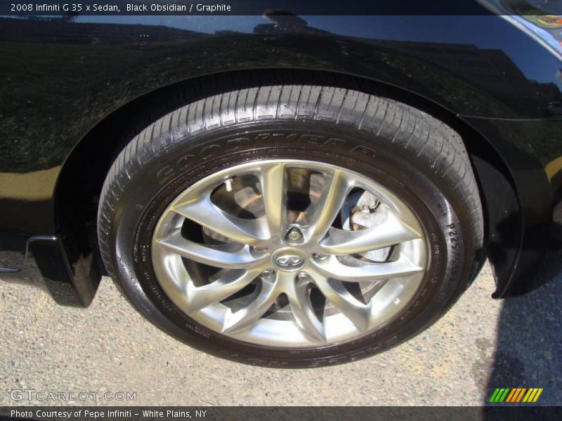 Black Obsidian / Graphite 2008 Infiniti G 35 x Sedan