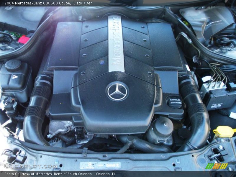 Black / Ash 2004 Mercedes-Benz CLK 500 Coupe