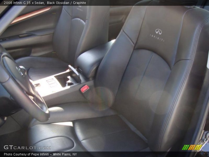 Black Obsidian / Graphite 2008 Infiniti G 35 x Sedan