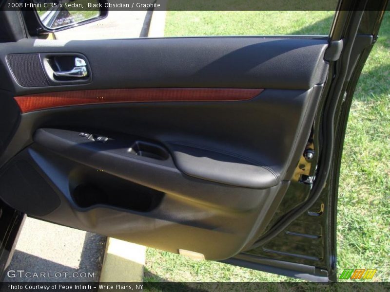 Black Obsidian / Graphite 2008 Infiniti G 35 x Sedan