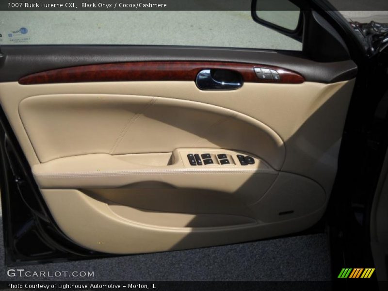 Black Onyx / Cocoa/Cashmere 2007 Buick Lucerne CXL