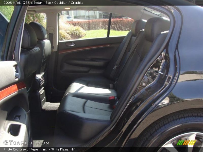Black Obsidian / Graphite 2008 Infiniti G 35 x Sedan