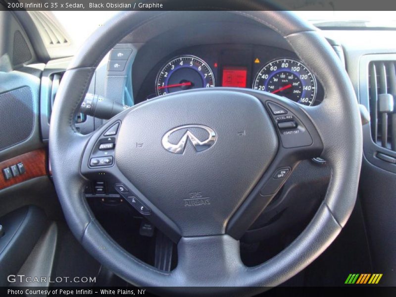 Black Obsidian / Graphite 2008 Infiniti G 35 x Sedan