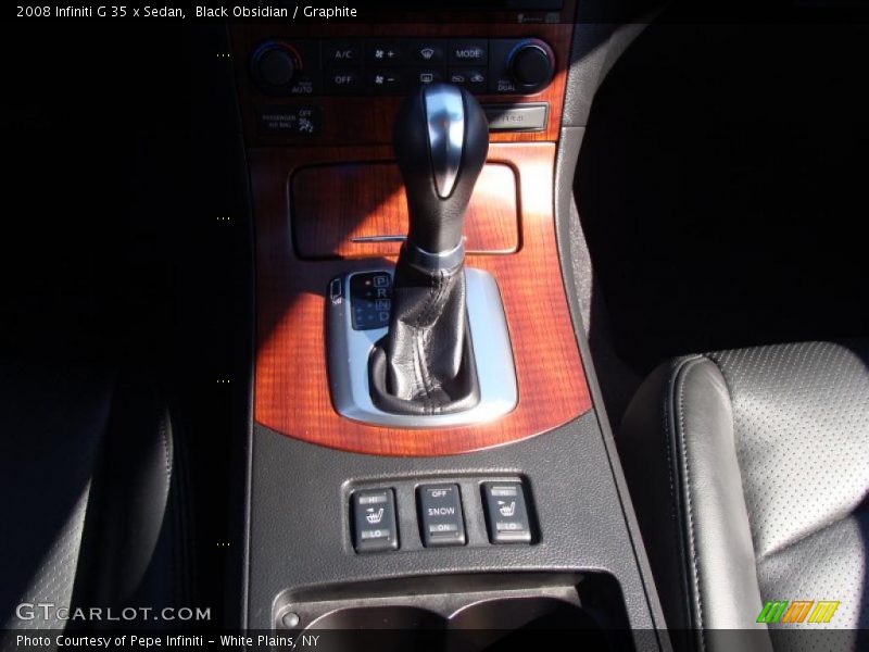 Black Obsidian / Graphite 2008 Infiniti G 35 x Sedan