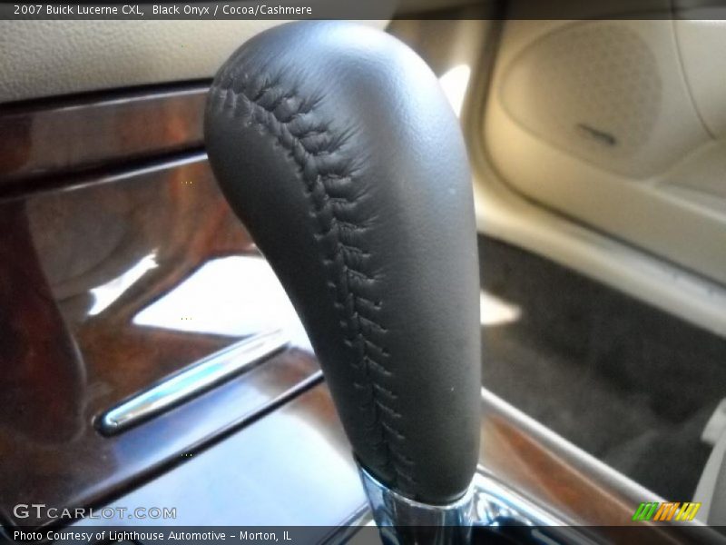 Black Onyx / Cocoa/Cashmere 2007 Buick Lucerne CXL