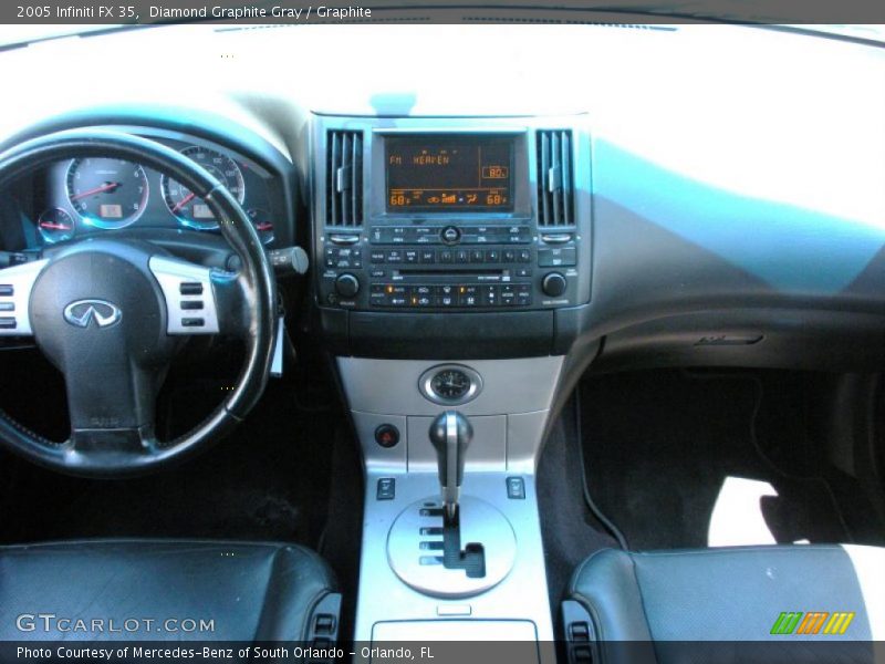 Diamond Graphite Gray / Graphite 2005 Infiniti FX 35
