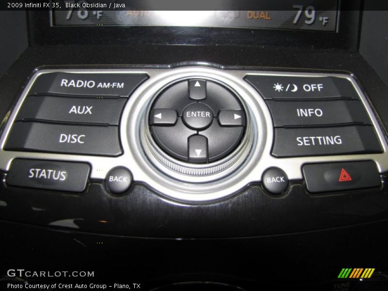 Black Obsidian / Java 2009 Infiniti FX 35