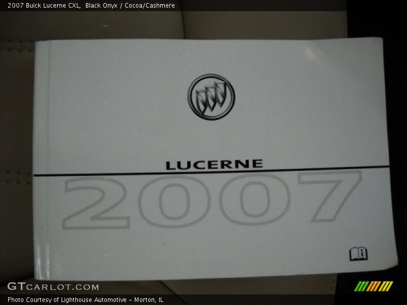 Black Onyx / Cocoa/Cashmere 2007 Buick Lucerne CXL