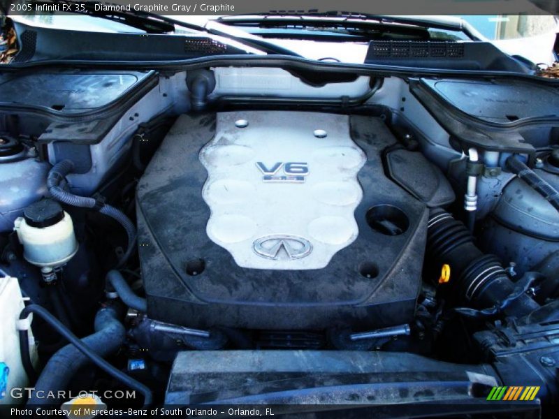 Diamond Graphite Gray / Graphite 2005 Infiniti FX 35
