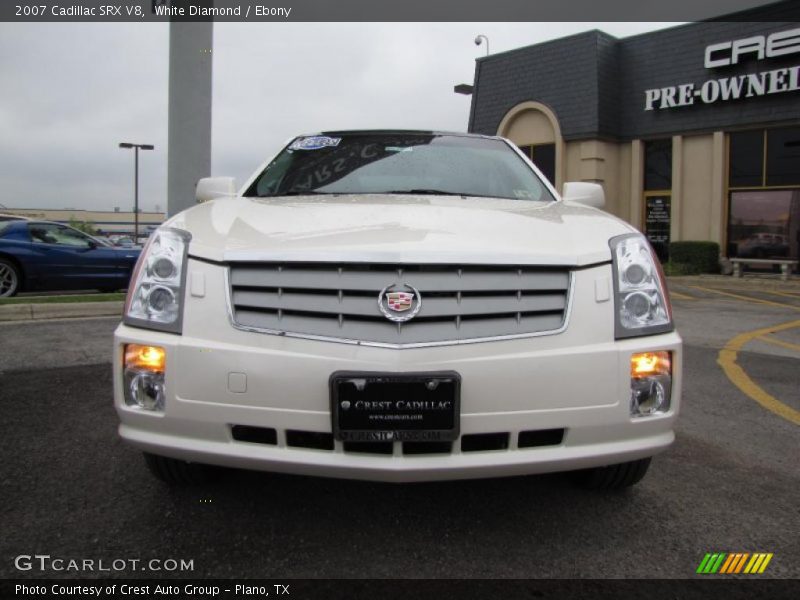 White Diamond / Ebony 2007 Cadillac SRX V8