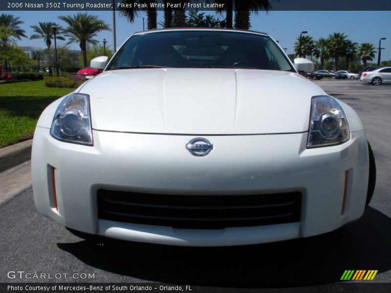 Pikes Peak White Pearl / Frost Leather 2006 Nissan 350Z Touring Roadster