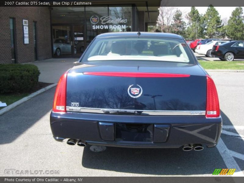 Blue Chip / Cashmere 2007 Cadillac DTS Sedan