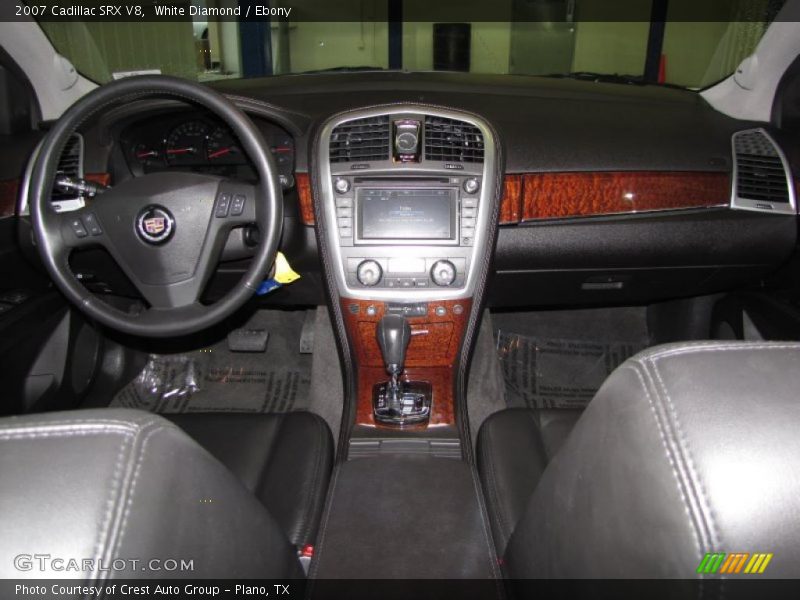 White Diamond / Ebony 2007 Cadillac SRX V8