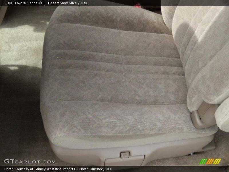 Desert Sand Mica / Oak 2000 Toyota Sienna XLE