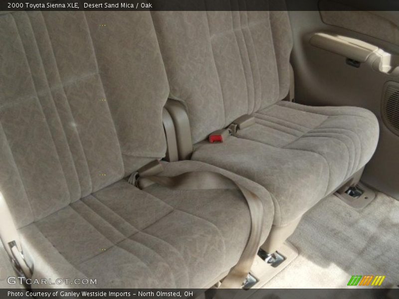 Desert Sand Mica / Oak 2000 Toyota Sienna XLE