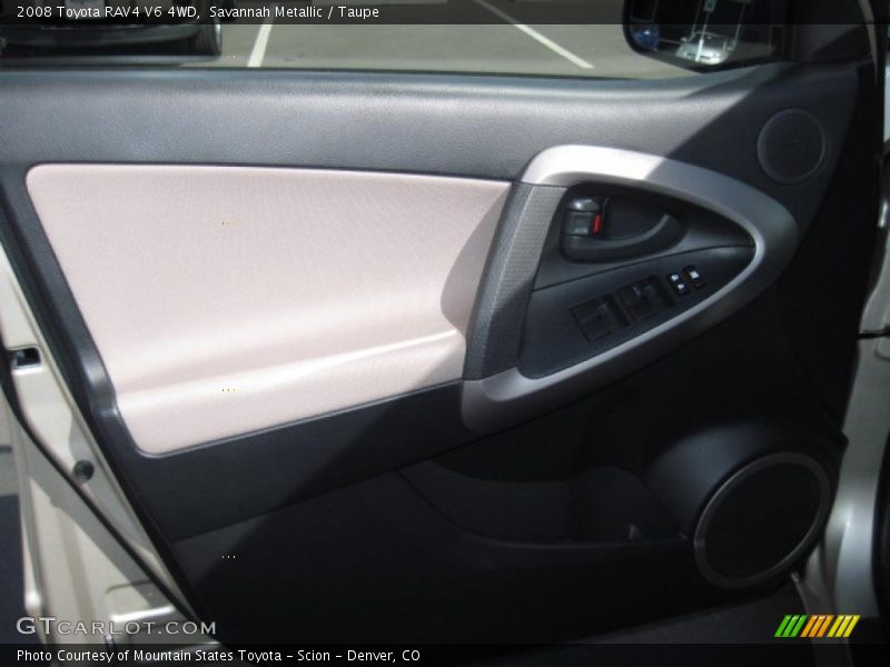 Savannah Metallic / Taupe 2008 Toyota RAV4 V6 4WD
