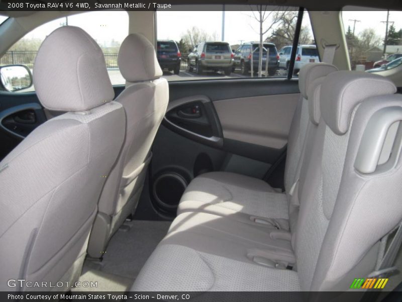 Savannah Metallic / Taupe 2008 Toyota RAV4 V6 4WD