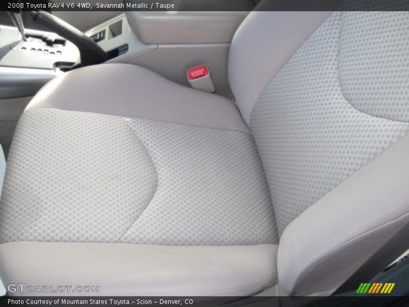 Savannah Metallic / Taupe 2008 Toyota RAV4 V6 4WD