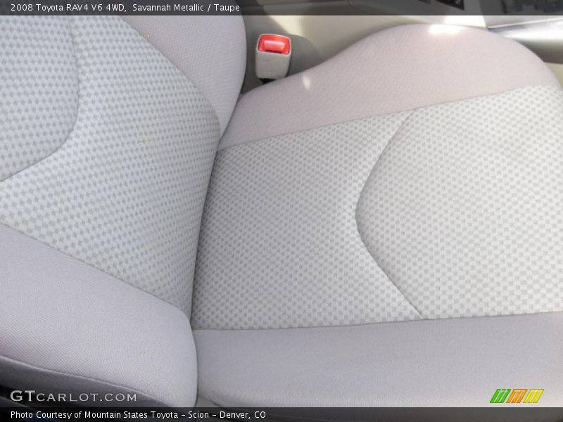 Savannah Metallic / Taupe 2008 Toyota RAV4 V6 4WD
