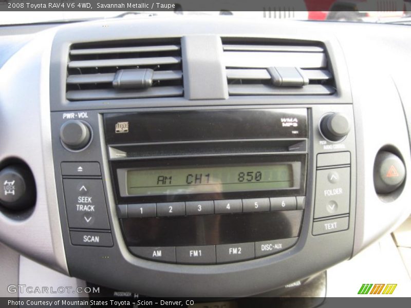 Savannah Metallic / Taupe 2008 Toyota RAV4 V6 4WD